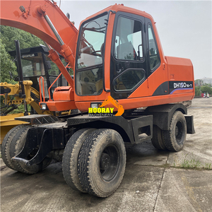 Doosan DH150W-7 Pelleteuse sur pneus d'occasion Entretien en excellent état Pelleteuse DH150W-7 Doosan d'occasion en stock pour Offre Spéciale - Product Image 5