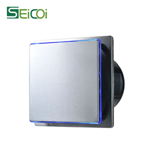 SEICOI <span class=keywords><strong>2023</strong></span> Nuovo Ventilatore di Scarico Elegante da 6 Pollici per Bagno, Montaggio a Soffitto o a Parete, Estrattore di Fumi con Luce LED Impermeabile - Product Image 5