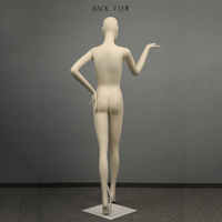 Soporte de Maniquí de Torso para mujer, pantalla transparente de fibra de vidrio, escaparate de ventana personalizado gratis para adultos, FRP de cuerpo completo