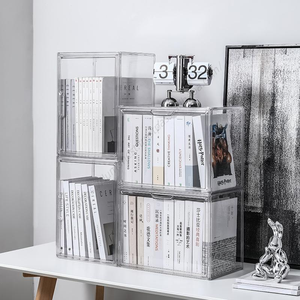 Caja Magnética Transparente de Alta Calidad al por Mayor, Organizador de Libros, Bolsos y Zapatos, Estuche de Plástico para Exhibición de Juguetes, Contenedor de Almacenamiento - Product Image 3