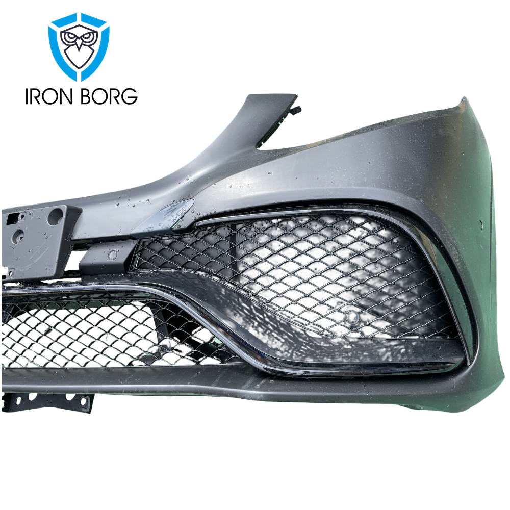Front Bumper for Mercedes-Benz GLE63 AMG 2016-2019, White Auto