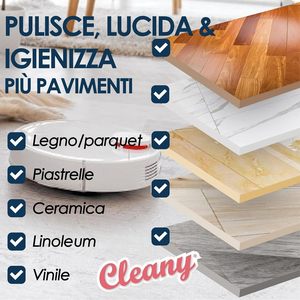 Be Well Cleany Floreale Eco-Friendly Liquid 1000ml Multi-Surface Universal Floor <b>Cleaner</b> for Robots and Vacuum <b>Cleaners</b> - Product Image 5