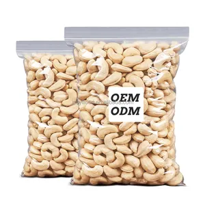 Penjualan Langsung Pabrik Grosir Kacang Mete Vietnam Kualitas Tinggi Kacang Mete Mentah Makanan Ringan Sehat Kacang Mete Panggang Organik
