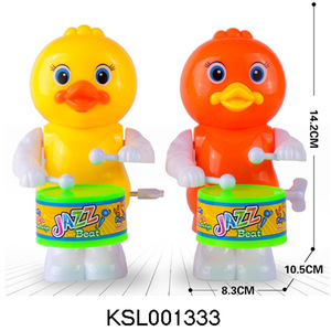 Giocattolo Classico a Carica Manuale: Bambola Cartoon Batterista con Ritmo Jazz, Cammina e Suona, Regalo Nostalgico - Product Image 3
