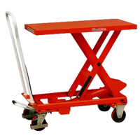 Mesa elevadora de tijera de bajo precio, mesa elevadora manual hidráulica, mesa elevadora de tijera móvil