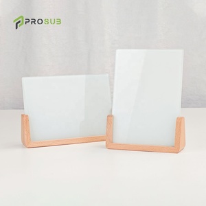 Prosub 12.7*17.8cm Kính thăng hoa hình ảnh khung Trống Tùy Chỉnh in ấn Tempered Glass thăng hoa khung ảnh - Product Image 3