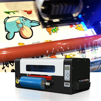 Imprimante UV DTF A3 avec 2 têtes d'impression Xp600, imprimante d'étiquettes autocollantes en cristal UV pour l'impression de films UV