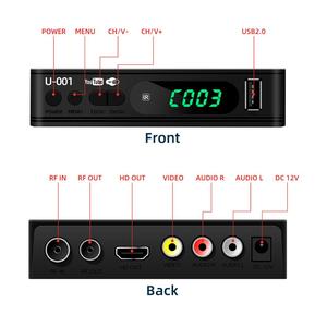2019 Congo nuevo producto TNT digital tv decodificador DVB-T2 receptor de TV full HD 1080P - Product Image 2