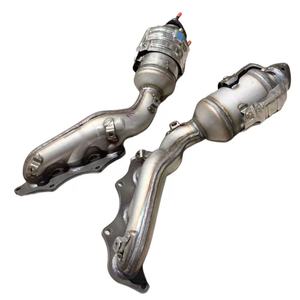 Convertidores Catalíticos Trifásicos Delanteros de Acero de Alta Calidad para Prado 4.0L 2010-2016, 1GR, Euro 5 - Product Image 1