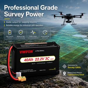 Baterai Industri 22.2V 40Ah 3C untuk UAV Survei Udara, Pengosongan Berkelanjutan, Kapasitas Besar untuk Pemetaan Luar Ruangan dan Inspeksi Lahan - Product Image 5