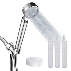 Filtered Rain Shower Head With Handheld High Pressure to Clean Hard Water and Remove Chlorine for Hard Water