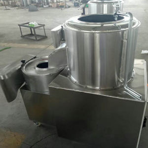 Petite machine à éplucher et à découper les pommes de terre en acier inoxydable - Product Image 4