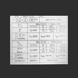 เครื่องเชื่อมมิกดิจิตอล <span class=keywords><strong>HITBOX</strong></span> ARC Mig Gasless <span class=keywords><strong>MIG250</strong></span> เครื่องเชื่อมอเนกประสงค์ - Product Image 6