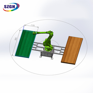 Automatic Robotic Painting Machine Robot Arm 6 Axis Oem for Customization Car Parts <b>Spray</b> Coating 6 Axis <b>Paint</b> <b>Spray</b> Robot Arm 6 - Product Image 2