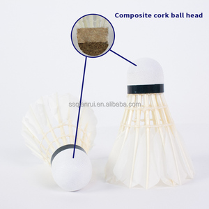 <span class=keywords><strong>Badminton</strong></span> en plumes d'oie d'entraînement professionnel en gros avec volant durable en plumes de matériel de tête de liège de sandwich <span class=keywords><strong>Badminton</strong></span> - Product Image 5