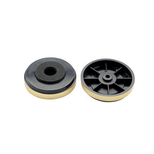 HAF-45-A-E3 màu bạc máy chân cao su Silicone chân phẳng Pad cho thiết bị đầu cuối âm thanh 45mm - Product Image 1