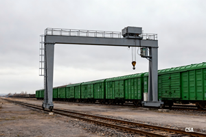 Подъемный трос, стальная труба, электрический однобалочный козловой кран - Product Image 6