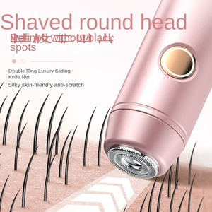 Appareil de rasage et d'épilation électrique à double tête avec écran numérique, étanche, rechargeable par USB, GZ RTS, commande en gros mixte - Product Image 3