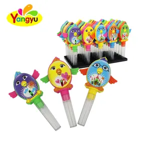 Funny Bird Wave The Hand Plastic Toy With Tablet Candy