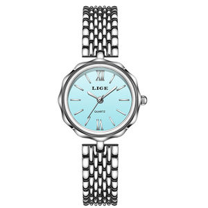 LIGE LG89172 <span class=keywords><strong>Orologio</strong></span> di Lusso da <span class=keywords><strong>Donna</strong></span>, Marca Top, Acciaio, Quadrante Piccolo Classico, Moda Semplice, Impermeabile, Regalo Elegante, <span class=keywords><strong>Orologio</strong></span> al Quarzo - Product Image 5