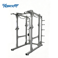 Matériel de fitness en acier inoxydable pour usage commercial, cage multifonctionnelle, rack de squat, entraînement de force, musculation