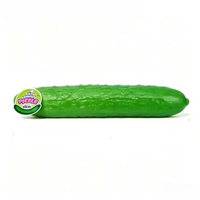 Juguetes Antiestrés de Pepino Agridulce Simulado en Diferentes Estilos, Juguetes Blandos de Rebote Lento con Modelo Realista