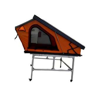 Tente de toit légère en <span class=keywords><strong>aluminium</strong></span> pour <span class=keywords><strong>camping</strong></span>, tente de toit automatique à coque rigide pour voiture - Product Image 6