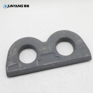Plaque de fixation double œil personnalisable, soudable en usine pour la connexion de tendeurs et de barres de fixation, pièces de conteneurs - Product Image 4
