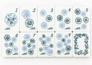 Hot-Selling Luxury Acrylic American Mahjong Tiles Set Mat Mahjong Chess Game Gifts Casino <b>Entertainment</b> - Product Image 5