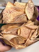 Lays Yam Flakes Design de mode Aliments soufflés sains Chips de pommes de terre
