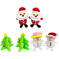 Peluche de Noël Père Noël, Renne, Bonhomme de neige, Arbre de Noël, 20/30/40 cm, Cadeau