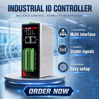 Equipo Industrial de Riel DIN, 1 Puerto RS232 485, Transmisión Transparente, Servidor/Cliente TCP, UDP, Ethernet 10/100M, Modbus