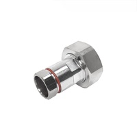 7,16 DIN Männlicher RF-Steckverbinder 1/2 Zoll Feeder-Kabel Klemm-Typ 50 Ohm Koaxial L29 Messing Superflexibler Antennenanschluss
