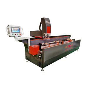 เครื่องกัดแบบมีรูล็อก <span class=keywords><strong>cnc</strong></span>-2500เครื่องเจาะอลูมิเนียมสำหรับทำประตูหน้าต่าง - Product Image 1