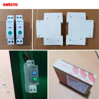 Interruptor Automático WiFi Inteligente ONESTO TUYA, Temporizador Inalámbrico, Medidor de Energía KWH, Control Remoto, Interruptor de Circuito MCB de 63A, Protección de Sobrecarga y Voltaje