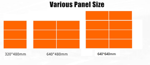 Panneaux d'écran vidéo LED couleur pleine SMD 4K à petit pas de pixel de 1,2 mm pour centres commerciaux et magasins de détail - Product Image 6