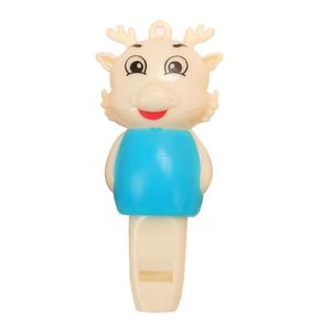 Sifflets lumineux en forme d'animaux de dessin animé avec cordon pour enfants, jouets pour fête d'anniversaire, cadeaux pour la maternelle, couleurs mélangées, en plastique - Product Image 5