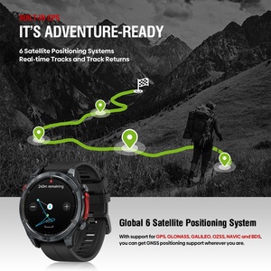 Zeblaze Stratos 4 Reloj Inteligente Smartwatch GPS <b>Watch</b> 170 Sports AMOLED Screen 5ATM Heart Rate SpO2 for IOS Android - Product Image 3