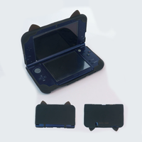 Housse en silicone mignonne de style dessin animé pour la nouvelle console 3DS XL LL, accessoires de protection, coque en caoutchouc souple
