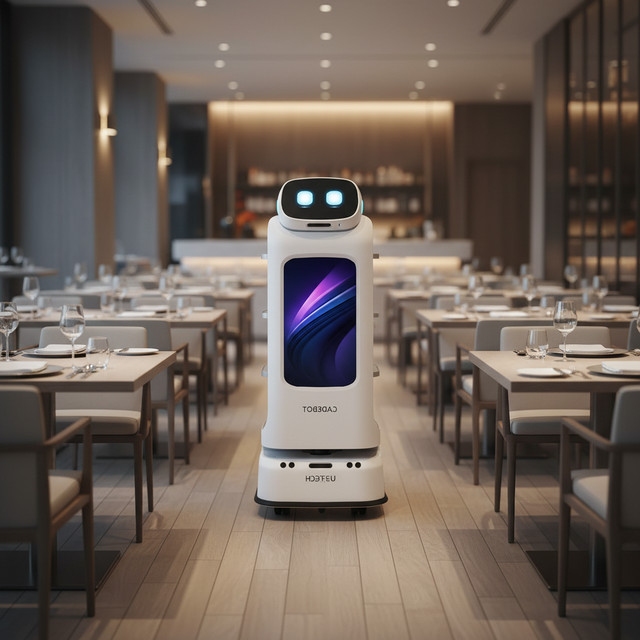 High Quality UBTECH L100 Service Robot Automatic Navigation Food Delivery Waiter 4 Trays 40KG Load Obstacle Avoidance IP65