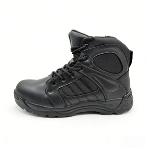 SFB35 716 <b>Black</b> Leather Outdoor Hiking <b>Boot</b> Waterproof All Seasons Men's Tactical <b>Work</b> Shoe - Product Image 1