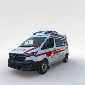 Ambulance d'urgence à long châssis pour surveillance en soins intensifs, premiers secours hospitaliers, transfert inter-hôpitaux de patients et sauvetage sur le terrain - Product Image 1
