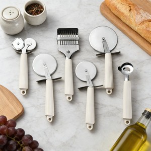 Ensemble de coupe-pizza en acier inoxydable avec trancheuse à nouilles et diviseur de pâte, outil de cuisson pour la cuisine, compatible lave-vaisselle, pour usage domestique - Product Image 1