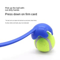 Lanceur de balles de tennis pour chien, jouet interactif d'entraînement en plein air, lanceur de balles durable pour l'exercice des animaux de compagnie