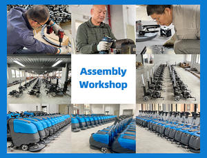 Novo SJ45B 45L Comercial Industrial Vacuum Scrubber Machine Walk Behind Único Disco Piso Scrubbers Secador - Product Image 6