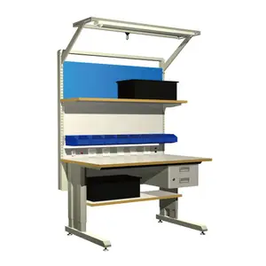 Anti-static Workbench Anti-static Workbench Furniture With Cabinet For Industry Workshop Lab Work Bench