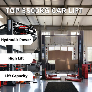 Elevador automático hidráulico de dos postes de 5500kg, altura máxima de elevación de 2010mm, potencia de Motor personalizable, exclusivo en línea - Product Image 4