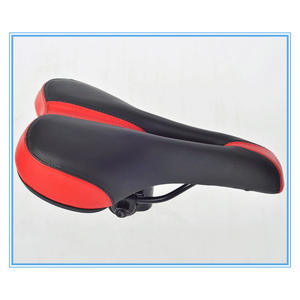 Sillín de Bicicleta de Montaña Cómodo y Suave, Rojo y Azul, Unisex, para Niños, Todas las Estaciones - Product Image 2