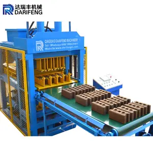 Mesin Bata Batu Auto Hydraulic Press Soil Block maker machine Indonisiya