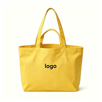 Bolsa de Lona Extra Grande con Asa Doble, Bolso de Compras con Logotipo Personalizado, Gran Capacidad para el Uso Diario y Compras